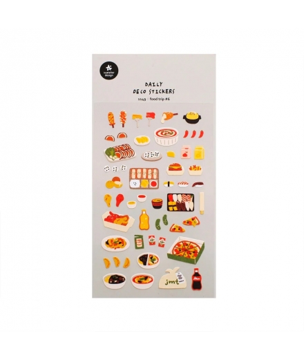 Stickers Daily Deco Food Trip 6 - SUATELIER