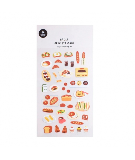 Stickers Daily Deco Food Trip 7 - SUATELIER