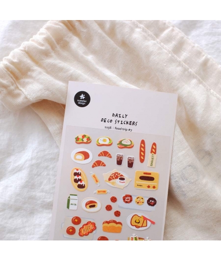 Stickers Daily Deco Food Trip 7 - SUATELIER