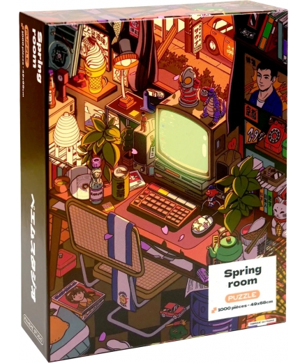 Puzzle 1000 Pièces Spring Room - PAIHEME STUDIO