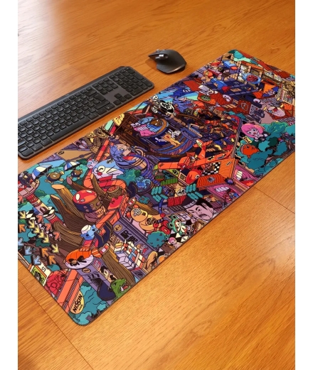 Tapis De Souris 90x40cm Tokyo Parade - PAIHEME STUDIO