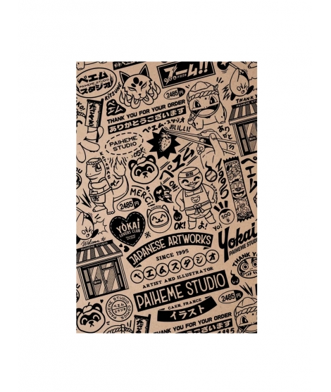 Carte Postale Merci - PAIHEME STUDIO