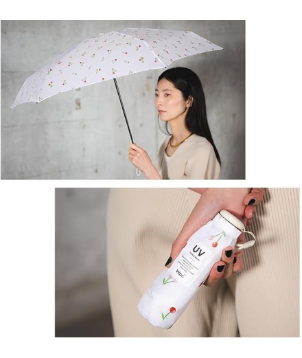 Parapluie Compact Baby Umbrella Cherry - WPC