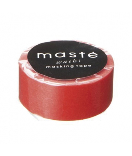 Masking Tape Rouge Néon - masté® Basic
